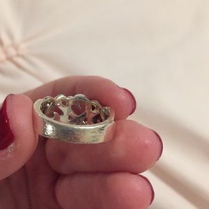 Tiffany & Co. Jewelry - Silver ring with 3 hearts Tiffany & Co. Jewelry - Silver ring with 3 hearts